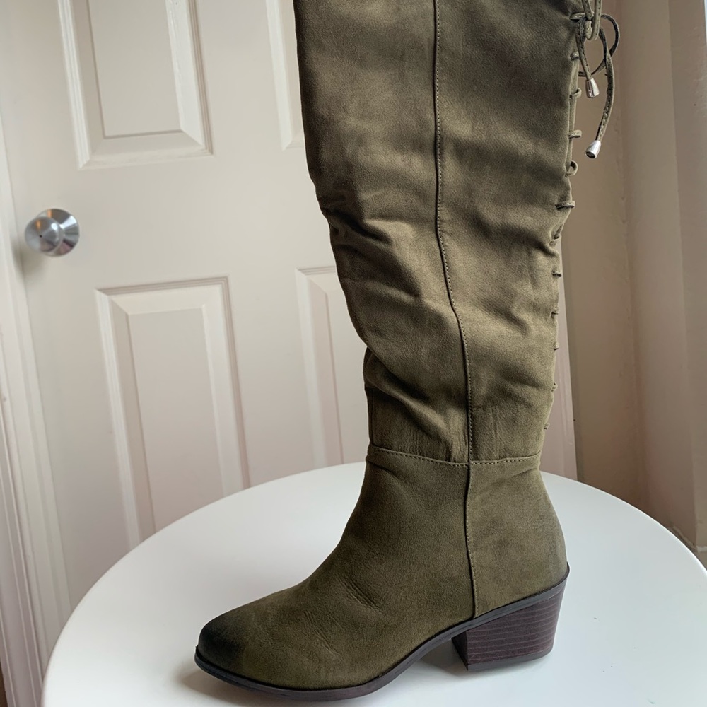 TWO Over the Knee Boots